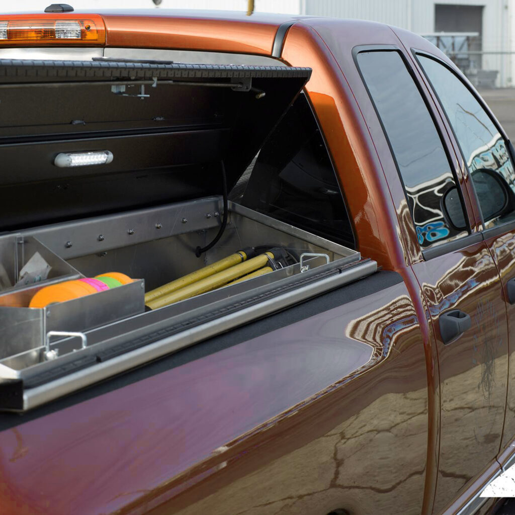 truck bed rail storage